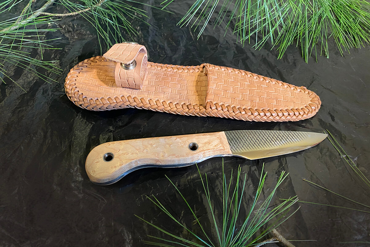 Handmade Farrier File Knife – Schimmel Woodworks